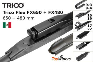 Trico Flex FX650 + Trico Flex FX480