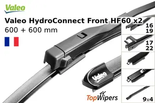 Valeo HydroConnect Front HF60 + Valeo HydroConnect Front HF60