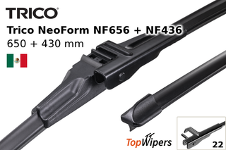 Trico NeoForm NF656 + Trico NeoForm NF436