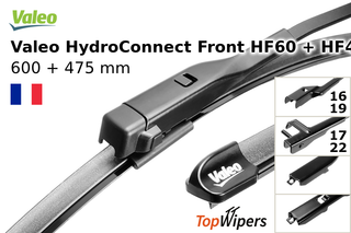 Valeo HydroConnect Front HF60 + Valeo HydroConnect Front HF48