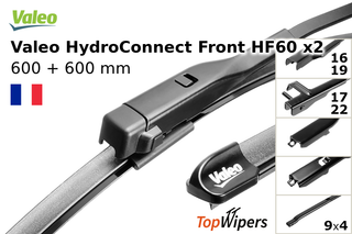 Valeo HydroConnect Front HF60 + Valeo HydroConnect Front HF60