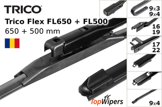 Trico Flex FL650 + Trico Flex FL500