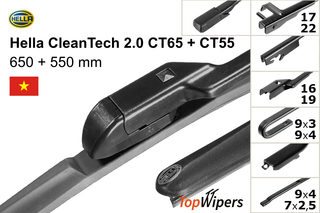 Hella CleanTech 2.0 CT65 + Hella CleanTech 2.0 CT55