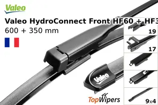 Valeo HydroConnect Front HF60 + Valeo HydroConnect Front HF35