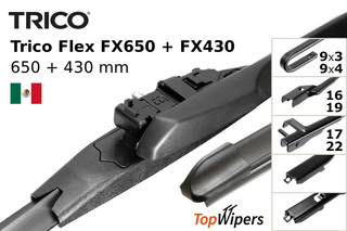 Trico Flex FX650 + Trico Flex FX430