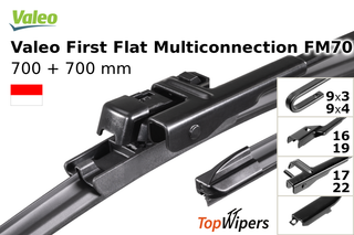 Valeo First Flat Multiconnection FM70 + Valeo First Flat Multiconnection FM70