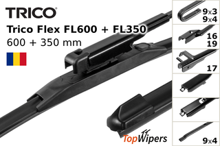 Trico Flex FL600 + Trico Flex FL350