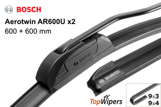 Bosch Aerotwin AR600U + Bosch Aerotwin AR600U