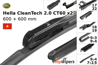Hella CleanTech 2.0 CT60 + Hella CleanTech 2.0 CT60