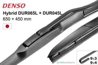 Denso Hybrid DUR065L + Denso Hybrid DUR045L