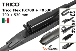 Trico Flex FX700 + Trico Flex FX530