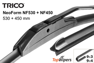 Trico NeoForm NF530 + Trico NeoForm NF450