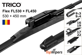 Trico Flex FL530 + Trico Flex FL450