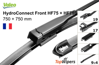 Valeo HydroConnect Front HF75 + Valeo HydroConnect Front HF75B