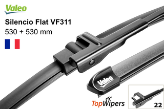 Valeo Silencio Flat VF311