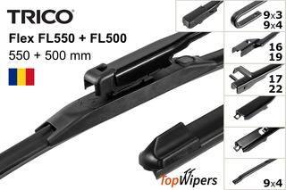 Trico Flex FL550 + Trico Flex FL500