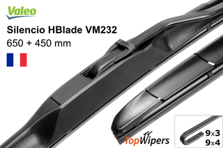 Valeo Silencio HBlade VM232
