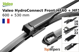 Valeo HydroConnect Front HF60 + Valeo HydroConnect Front HF53