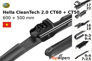 Hella CleanTech 2.0 CT60 + Hella CleanTech 2.0 CT50