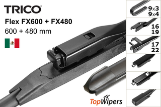 Trico Flex FX600 + Trico Flex FX480
