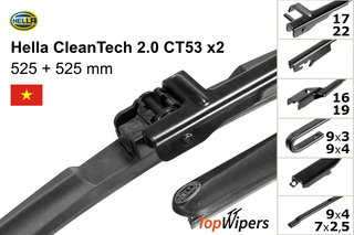 Hella CleanTech 2.0 CT53 + Hella CleanTech 2.0 CT53