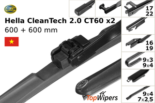 Hella CleanTech 2.0 CT60 + Hella CleanTech 2.0 CT60