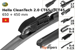 Hella CleanTech 2.0 CT65 + Hella CleanTech 2.0 CT45