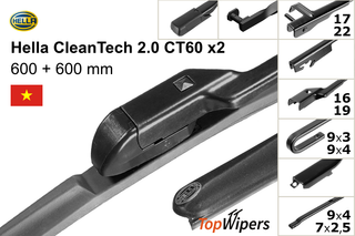 Hella CleanTech 2.0 CT60 + Hella CleanTech 2.0 CT60