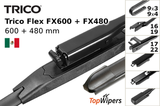 Trico Flex FX600 + Trico Flex FX480
