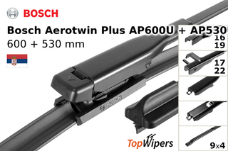Bosch Aerotwin Plus AP600U + Bosch Aerotwin Plus AP530U