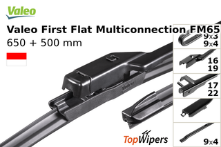 Valeo First Flat Multiconnection FM65 + Valeo First Flat Multiconnection FM50