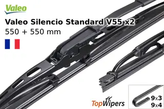 Valeo Silencio Standard V55 + Valeo Silencio Standard V55