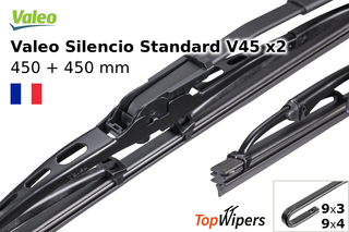 Valeo Silencio Standard V45 + Valeo Silencio Standard V45