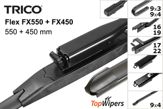 Trico Flex FX550 + Trico Flex FX450