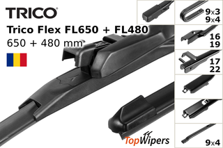 Trico Flex FL650 + Trico Flex FL480