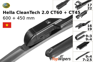 Hella CleanTech 2.0 CT60 + Hella CleanTech 2.0 CT45