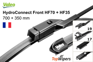 Valeo HydroConnect Front HF70 + Valeo HydroConnect Front HF35