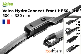 Valeo HydroConnect Front HF60 + Valeo HydroConnect Front HF38