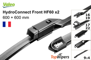 Valeo HydroConnect Front HF60 + Valeo HydroConnect Front HF60