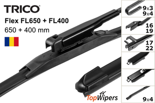 Trico Flex FL650 + Trico Flex FL400