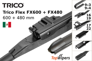 Trico Flex FX600 + Trico Flex FX480