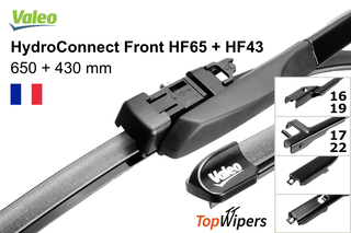 Valeo HydroConnect Front HF65 + Valeo HydroConnect Front HF43