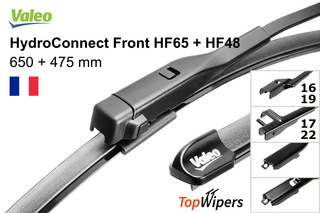 Valeo HydroConnect Front HF65 + Valeo HydroConnect Front HF48