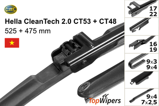 Hella CleanTech 2.0 CT53 + Hella CleanTech 2.0 CT48