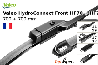 Valeo HydroConnect Front HF70 + Valeo HydroConnect Front HF70B