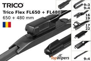 Trico Flex FL650 + Trico Flex FL480