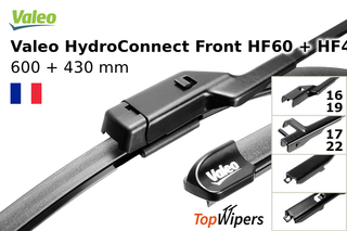 Valeo HydroConnect Front HF60 + Valeo HydroConnect Front HF43