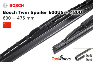 Bosch Twin Spoiler 600US + Bosch Twin 480U