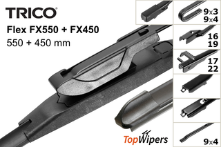 Trico Flex FX550 + Trico Flex FX450