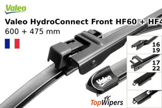 Valeo HydroConnect Front HF60 + Valeo HydroConnect Front HF48